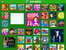 Tablet Screenshot of friv1000.net