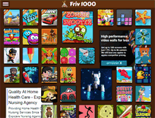 Tablet Screenshot of friv1000.com